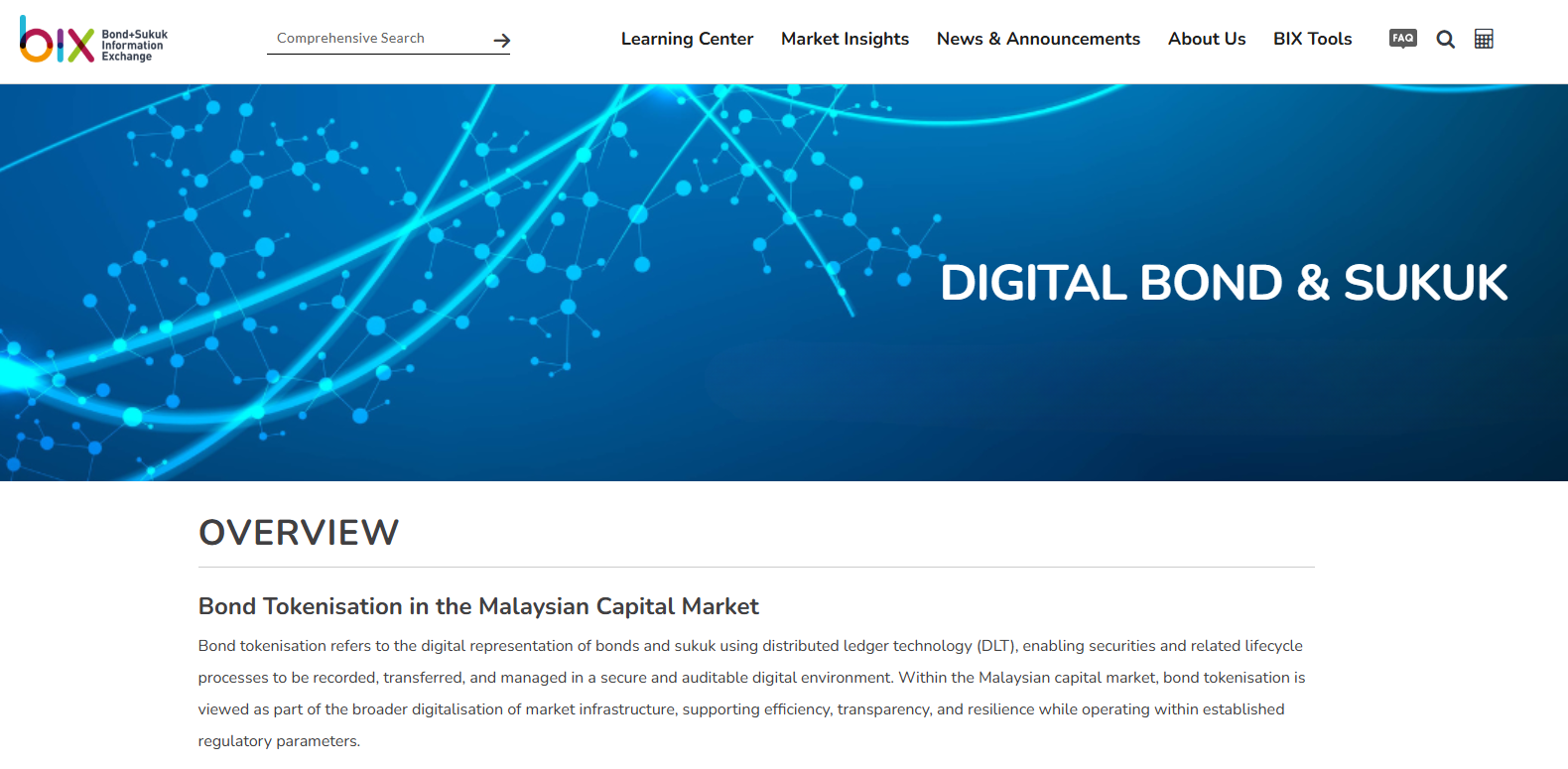Digital Bond & Sukuk Microsite in BIX Malaysia Digital Bond & Sukuk Microsite in BIX Malaysia