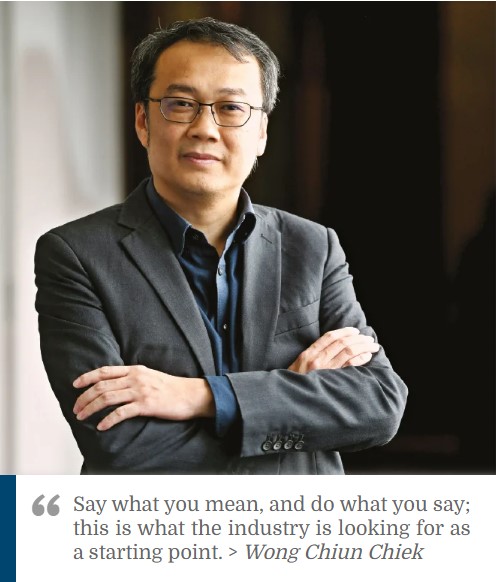 Wong Chiun Chiek, Senior Executive Vice-President, Data, Index & ESG Business of Bursa Malaysia Wong Chiun Chiek, Senior Executive Vice-President, Data, Index & ESG Business of Bursa Malaysia